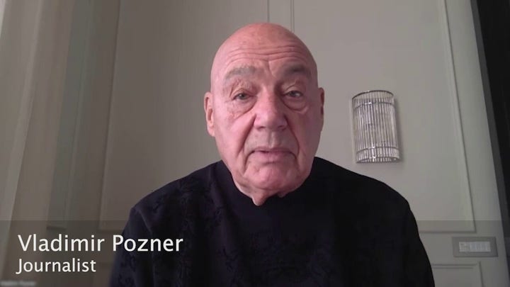 Fox News Reporter Amy Kellogg speaks with Vladimir Pozner