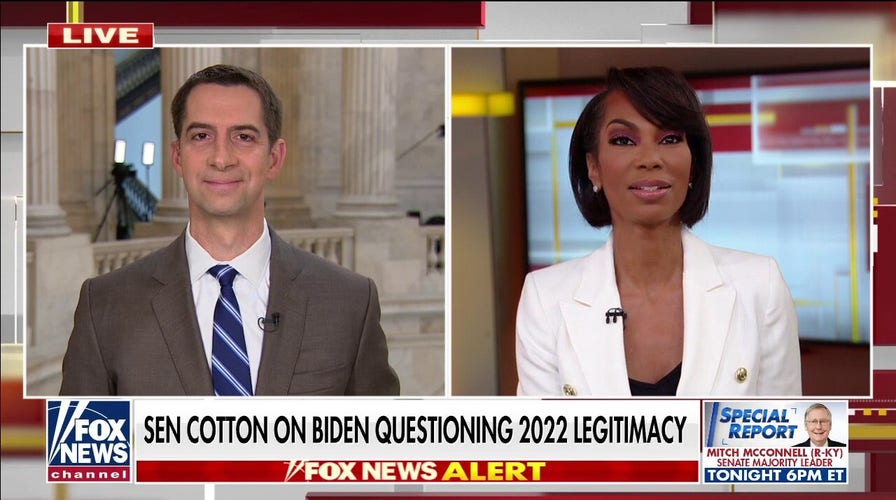 Tom Cotton: This is why Biden isn't allowed to meet the press