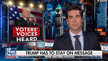 JESSE WATTERS: Trump now has to unite his party with charm, a little muscle and an air of inevitability