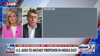 Israel has gone after this mission in a unique way, Vice Admiral Kevin Donegan explains