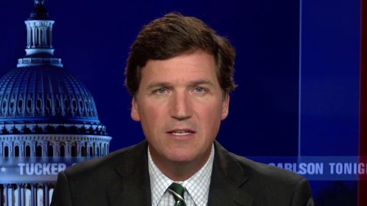 Tucker takes aim at military's newest required reading