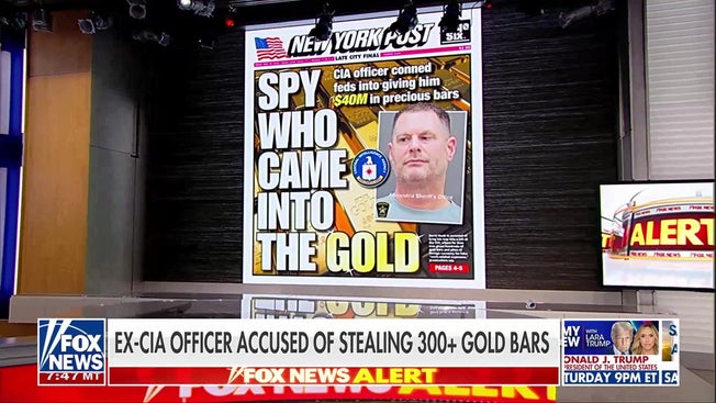 Ex-CIA officer accused of stealing 300+ gold bars from home