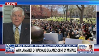 Bill Bennett on Harvard demands: There are 'bigger questions about this whole thing'