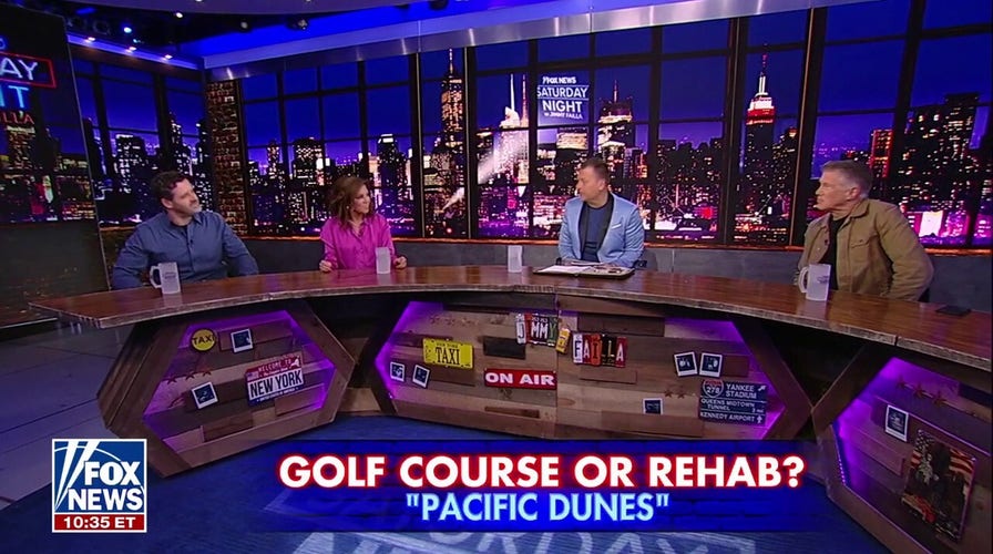 Michele Tafoya Stops By 'Fox News Saturday Night' To Play A Masters-Inspired Game