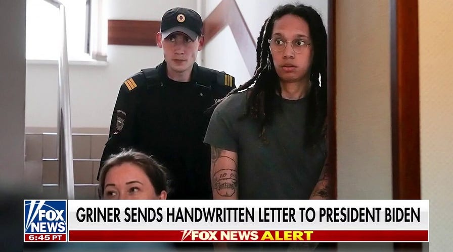 Brittney Griner writes letter to Biden asking for help