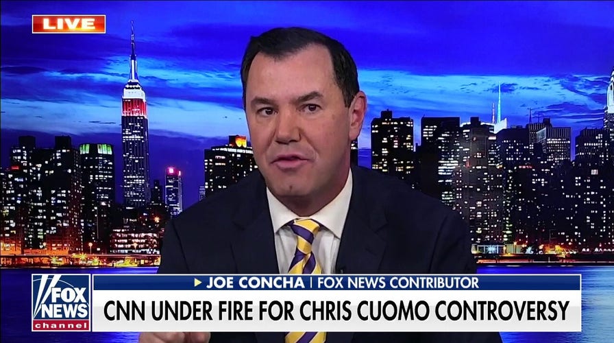  Joe Concha rips CNN for handling Chris Cuomo the same as Jeffrey Toobin