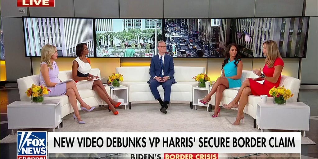'Outnumbered' on new Fox video debunking VP Harris' border security