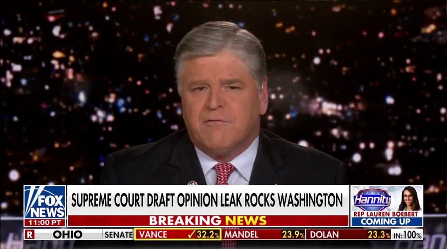 Hannity: The far left attempted to intimidate the Supreme Court