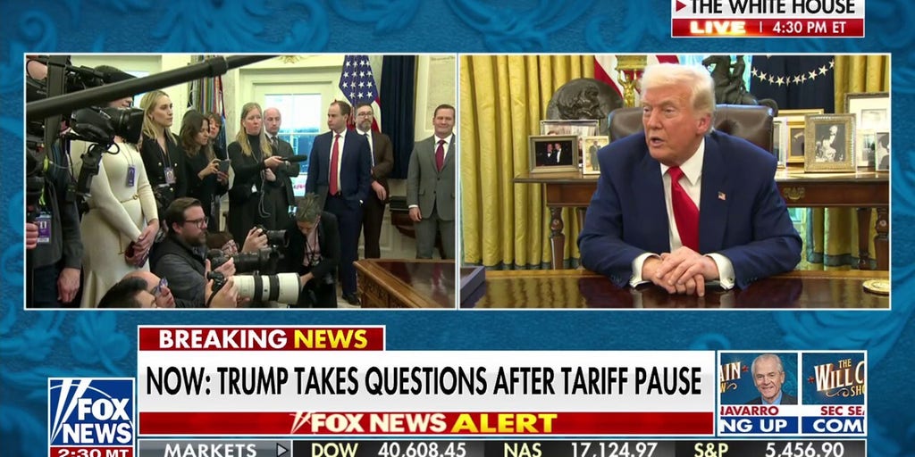 Trump addresses where TikTok deal stands amid tariff turmoil with China | Fox News Video