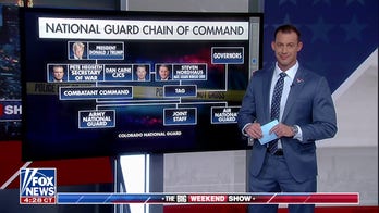 A look at the National Guard chain of command as legal battles play out
