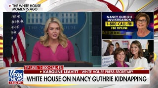 Karoline Leavitt on Nancy Guthrie kidnapping: Our hearts and prayers are with Savannah and her family