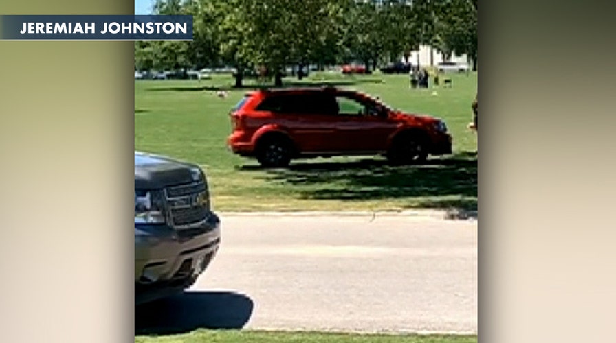 Driver runs over headstones at Houston National Cemetery