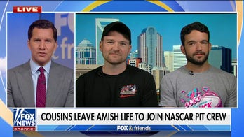 Cousins leave Amish community to join NASCAR pit crew 