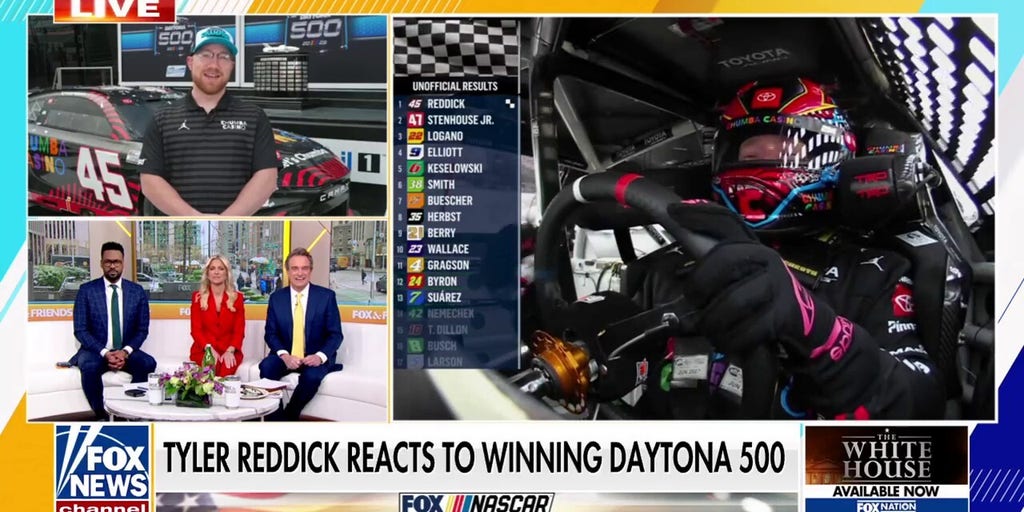 Tyler Reddick reflects on winning Daytona 500: 'Knew what I needed to do'