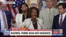 Rep. Maxine Waters claims 'no violence' by LA rioters video