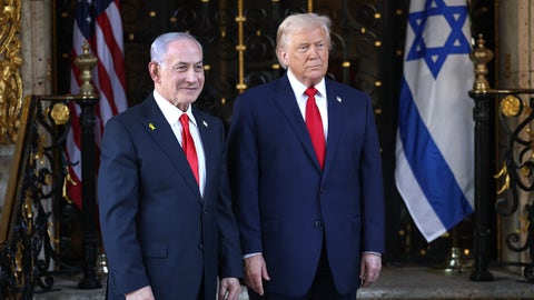 WATCH LIVE: Trump hosts Netanyahu at Mar-a-Lago amid peace talks - Fox Business Video