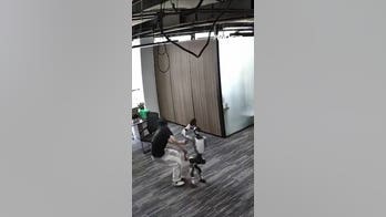 WATCH: Humanoid robot kicks developer, knocks remote from his hand 