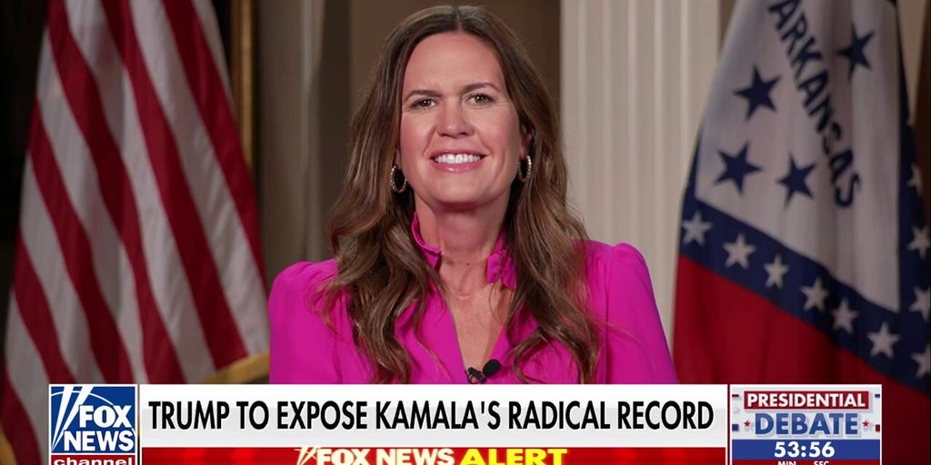 Sarah Huckabee Sanders on ‘biggest challenge’ for Kamala Harris in presidential debate