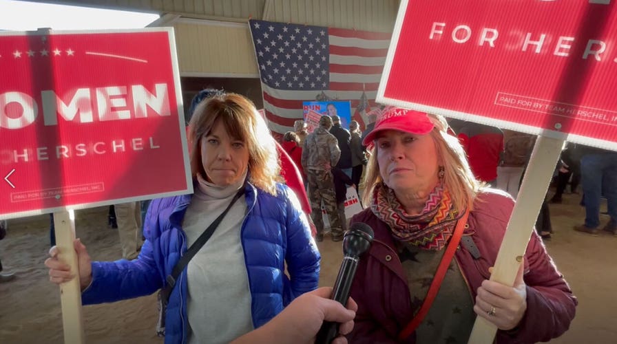 WATCH: Georgia voters split between DeSantis, Trump as top 2024 presidential choice