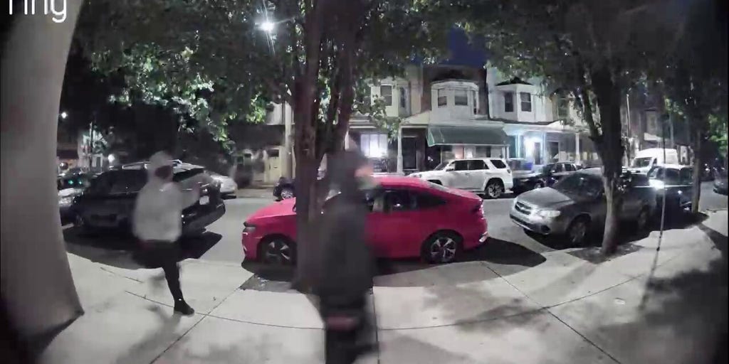 New footage captures suspects who fled after Penn State student gunned down over phone: police