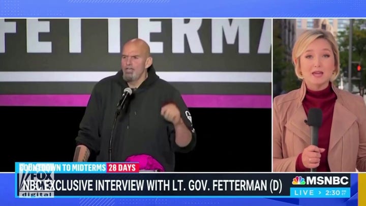 NBC reporter says Fetterman has 'lingering' auditory issues