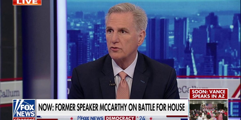 Trump's rising poll numbers help key down-ballot races: Kevin McCarthy