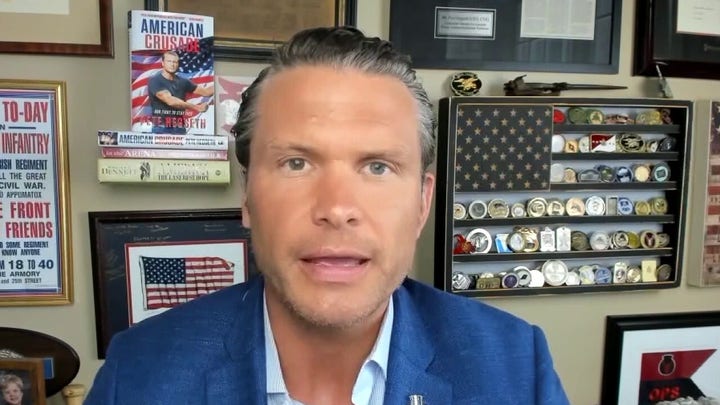 Pete Hegseth: 'We're in a cultural civil war,' Trump defending a 'love of America'