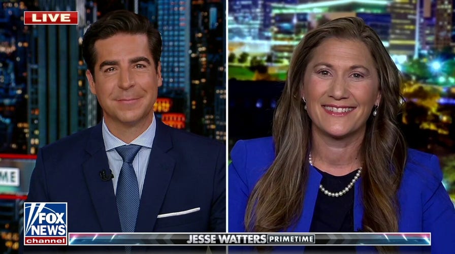 Jesse Watters: 'Angry' journalist rips Republican who celebrated Columbus Day