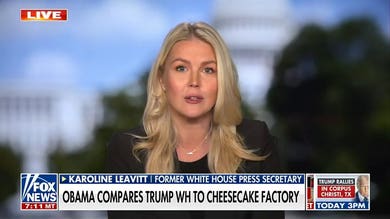 Leavitt rips Obama over Trump jab: 'Fell flat'