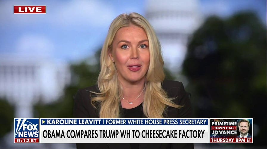  Leavitt rips Obama over Trump jab: 'Fell flat'