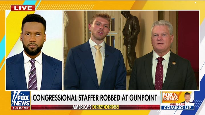 Georgia rep's staffer speaks out after being robbed at gunpoint in DC