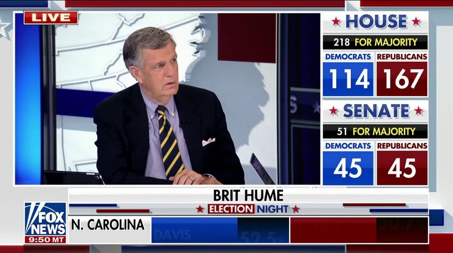 Brit Hume: There are 'two effects' of a political election 