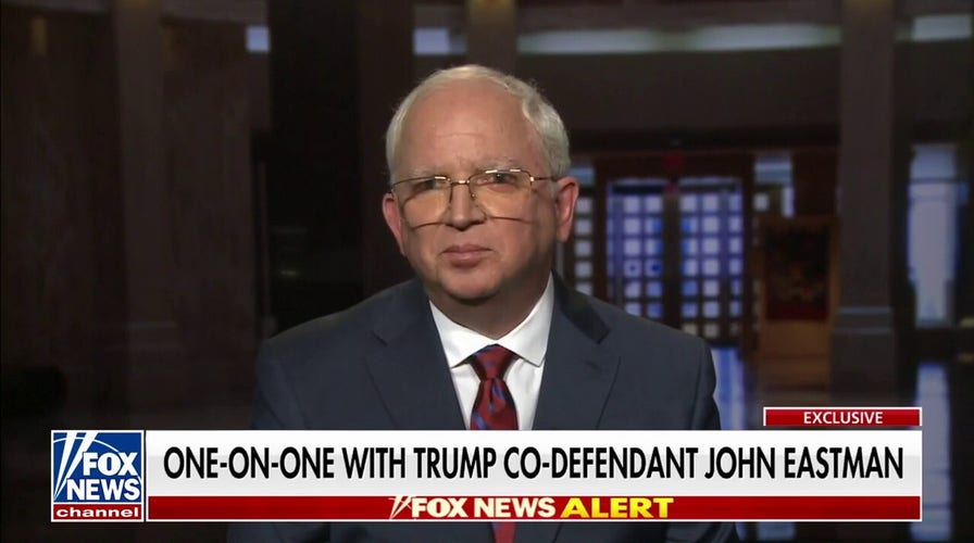 Trump co-defendant John Eastman: January 6 Capitol riot was 'contrary' to our rally's goal