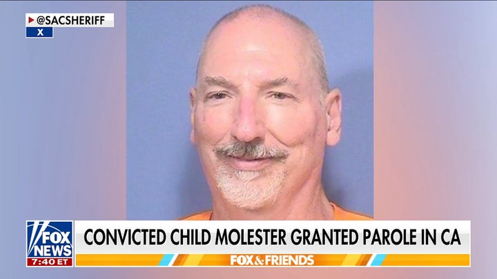 California child molester with three life sentences granted parole amid outrage