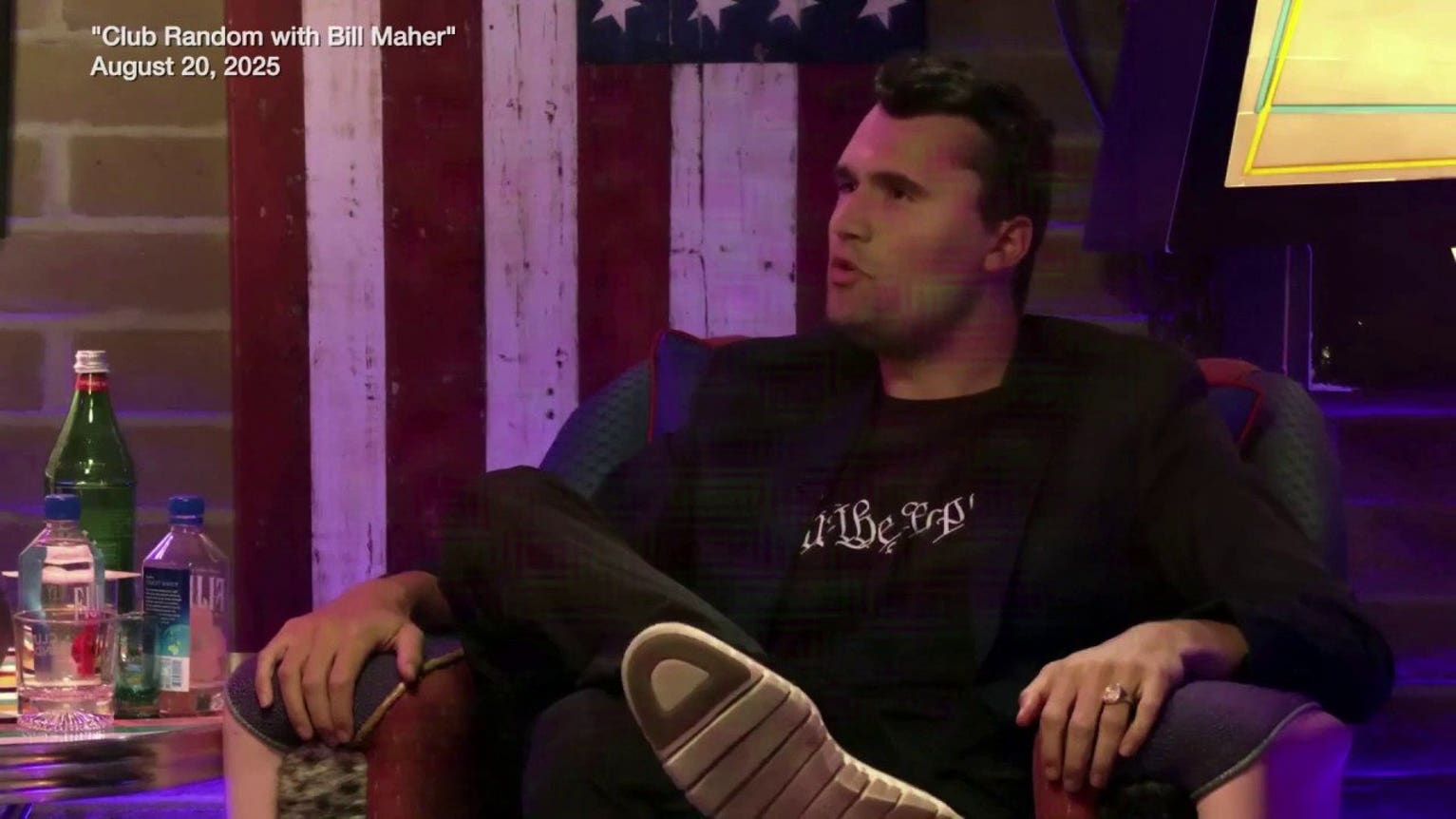 Charlie Kirk speaks with Bill Maher about existence of God on 'Club Random'