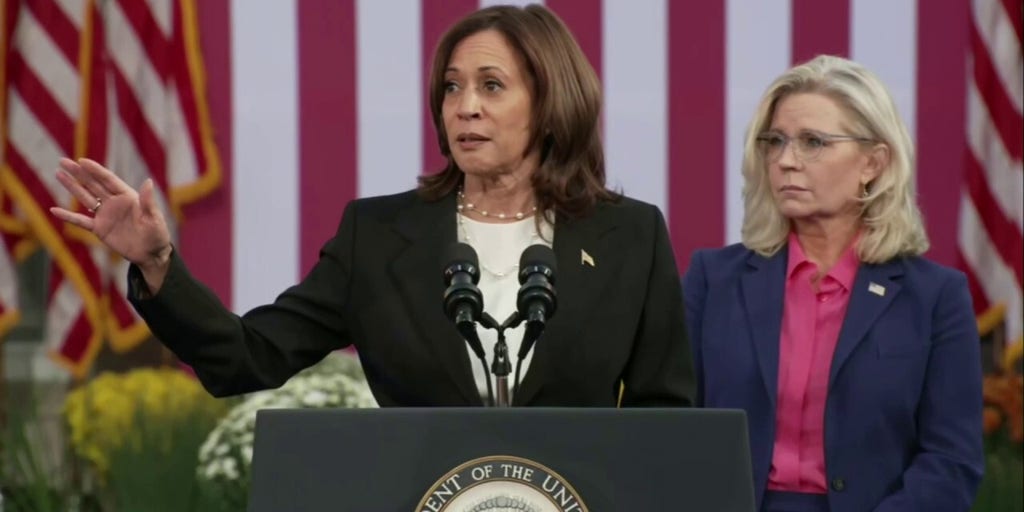 Kamala Harris accepts Liz Cheney's endorsement