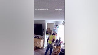 WATCH: Suspect steals $6k, designer items from home