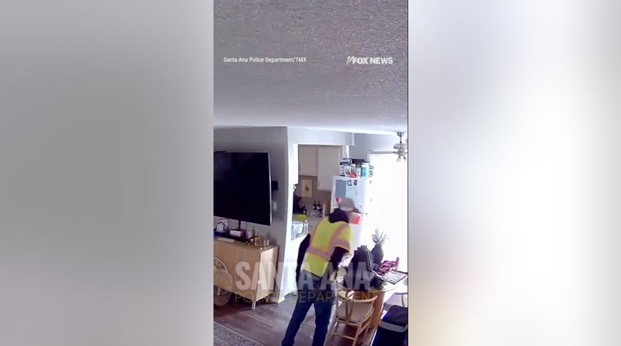 WATCH: Suspect steals $6k, designer items from home