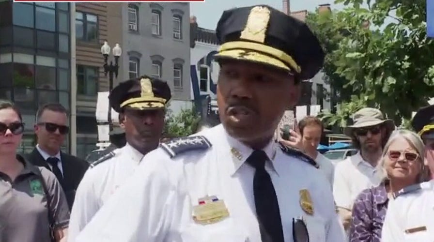 DC police chief 'mad as hell' after wave of shootings in Washington