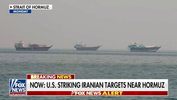 US strikes Iranian targets near Strait of Hormuz