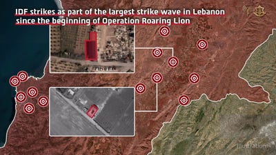 Israel Air Force aircraft taking off to strike Hezbollah targets in Lebanon