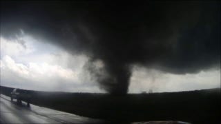 Tornado approaching road in the heartland caught on video - Fox News