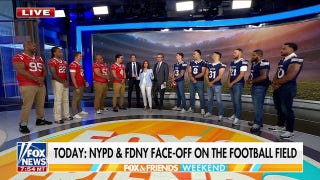 NYPD and FDNY face-off in football game on Fox Nation