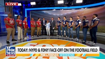 NYPD and FDNY face-off in football game on Fox Nation