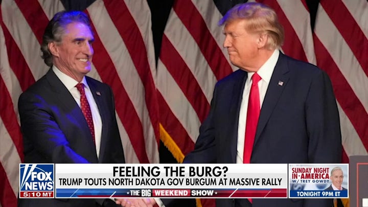 Is Trump feeling the Burg?
