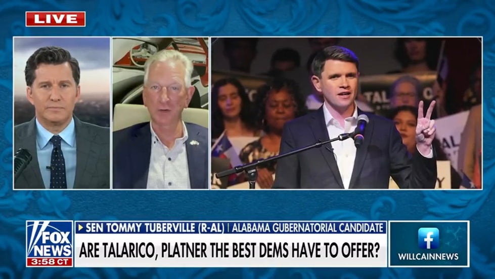 Democrats left their base, Tommy Tuberville says