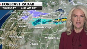 National forecast for Thursday, October 22
