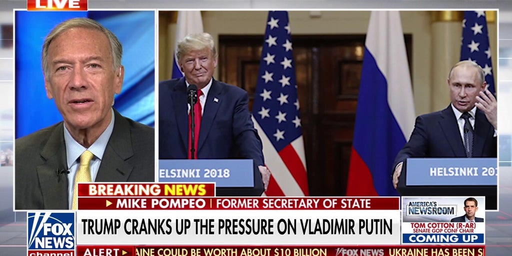 Mike Pompeo: Trump 'turned the leverage up' on Putin