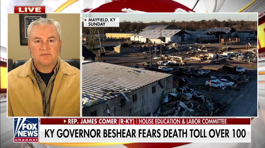 Kentucky governor fears over 100 deaths from tornado outbreak
