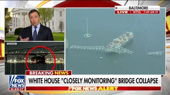 White House 'closely monitoring' Baltimore bridge collapse, officials suspect no foul play
